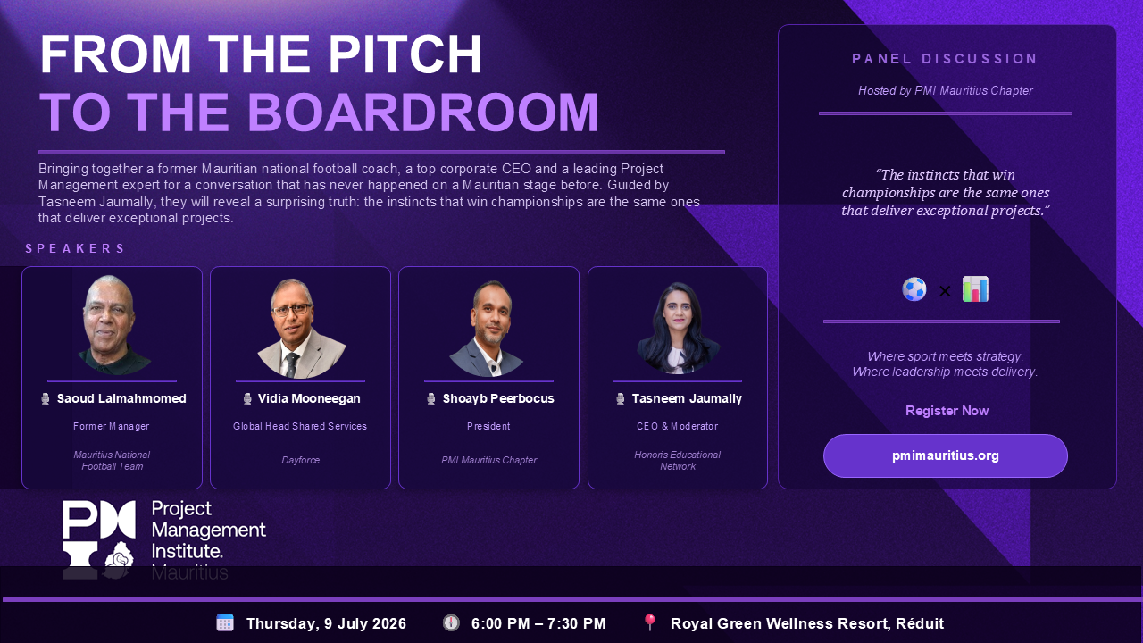 From the Pitch to the Boardroom