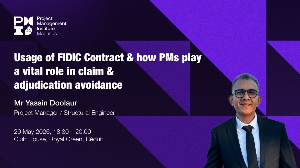 Usage of FIDIC Contract & how PMs play a vital role in claim & adjudication avoidance